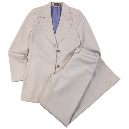 Vintage 90s Gianni Versace Couture Jacket & Trousers Suit Set Womens Size S