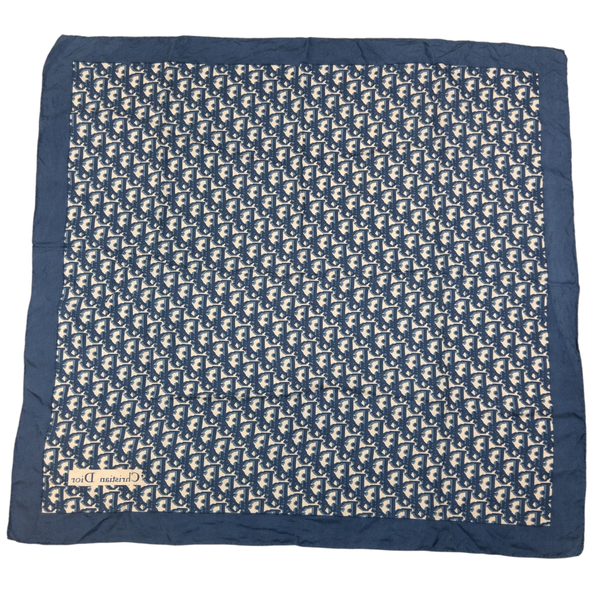 Vintage Dior Monogram Pixel Scarf