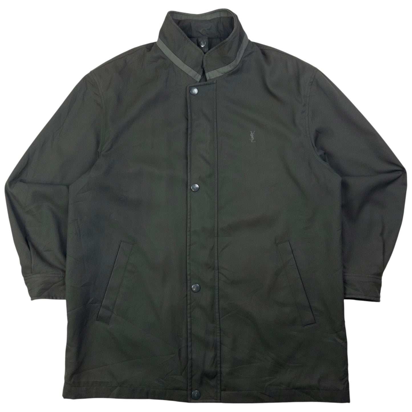 Vintage YSL Yves Saint Laurent Zip Up Jacket Size M