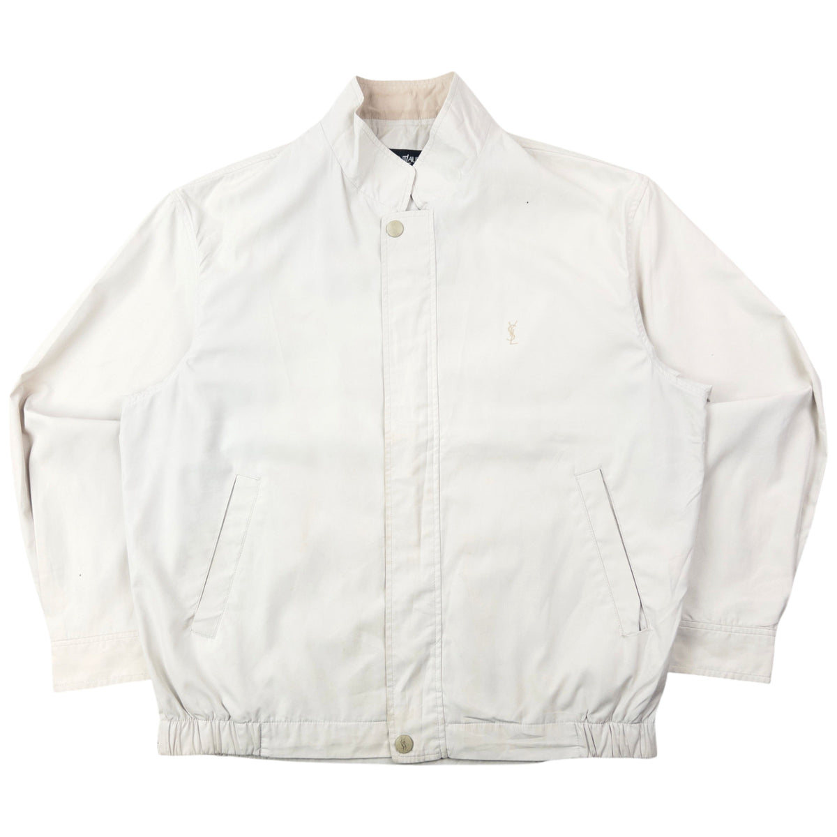 Vintage 90s YSL Yves Saint Laurent Harrington Jacket Size XS 