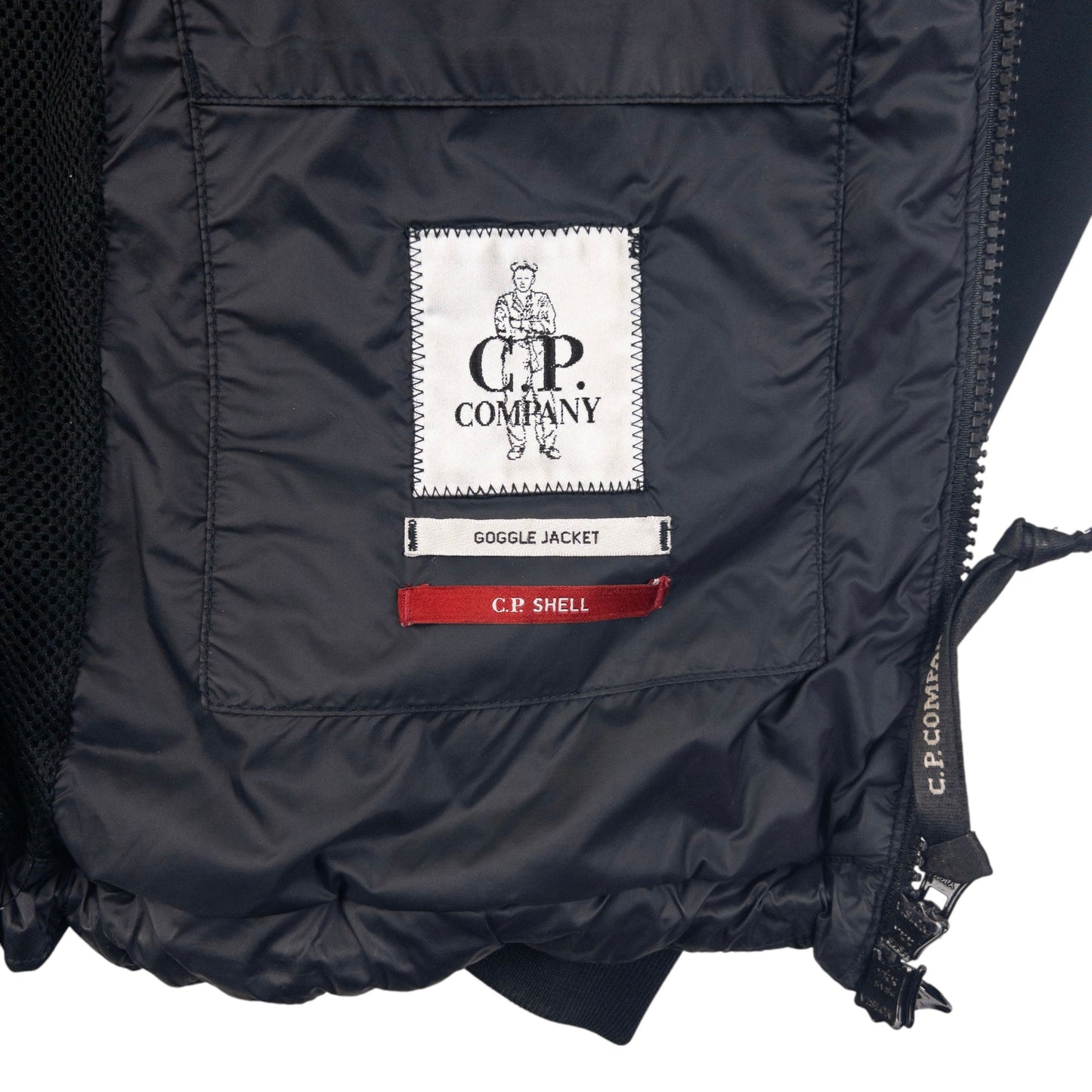 Vintage CP Company Goggle Hood Padded Shell Jacket Size S
