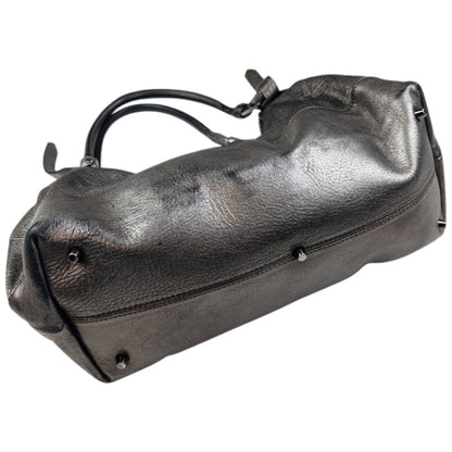 Vintage Burberry Metallic Nova Check Shoulder Bag