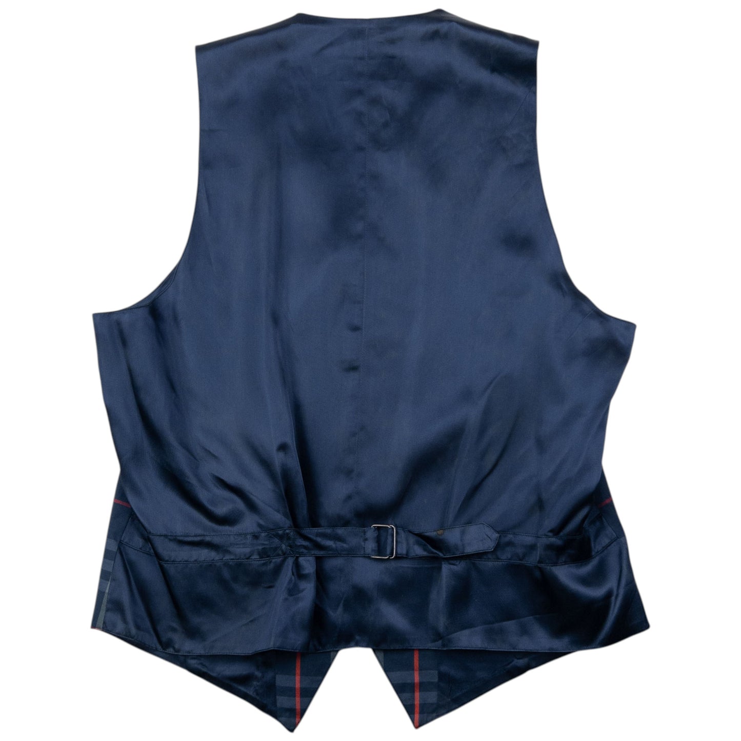 Vintage 90s Burberry Nova Check Waistcoat Vest Size L