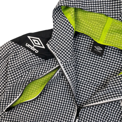 Vintage 2000s Umbro Triple Zip Checkered Jacket Size M