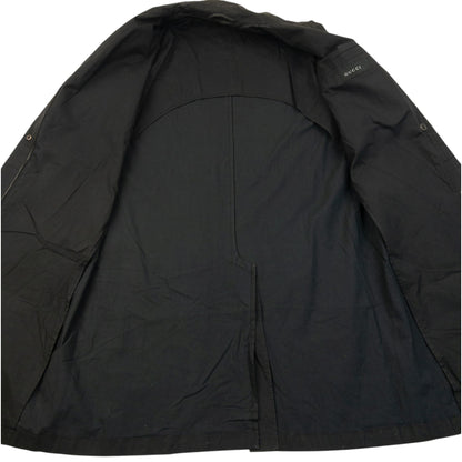 Vintage 90s Gucci By Tom Ford Zip Up Rain Jacket Womens Size L