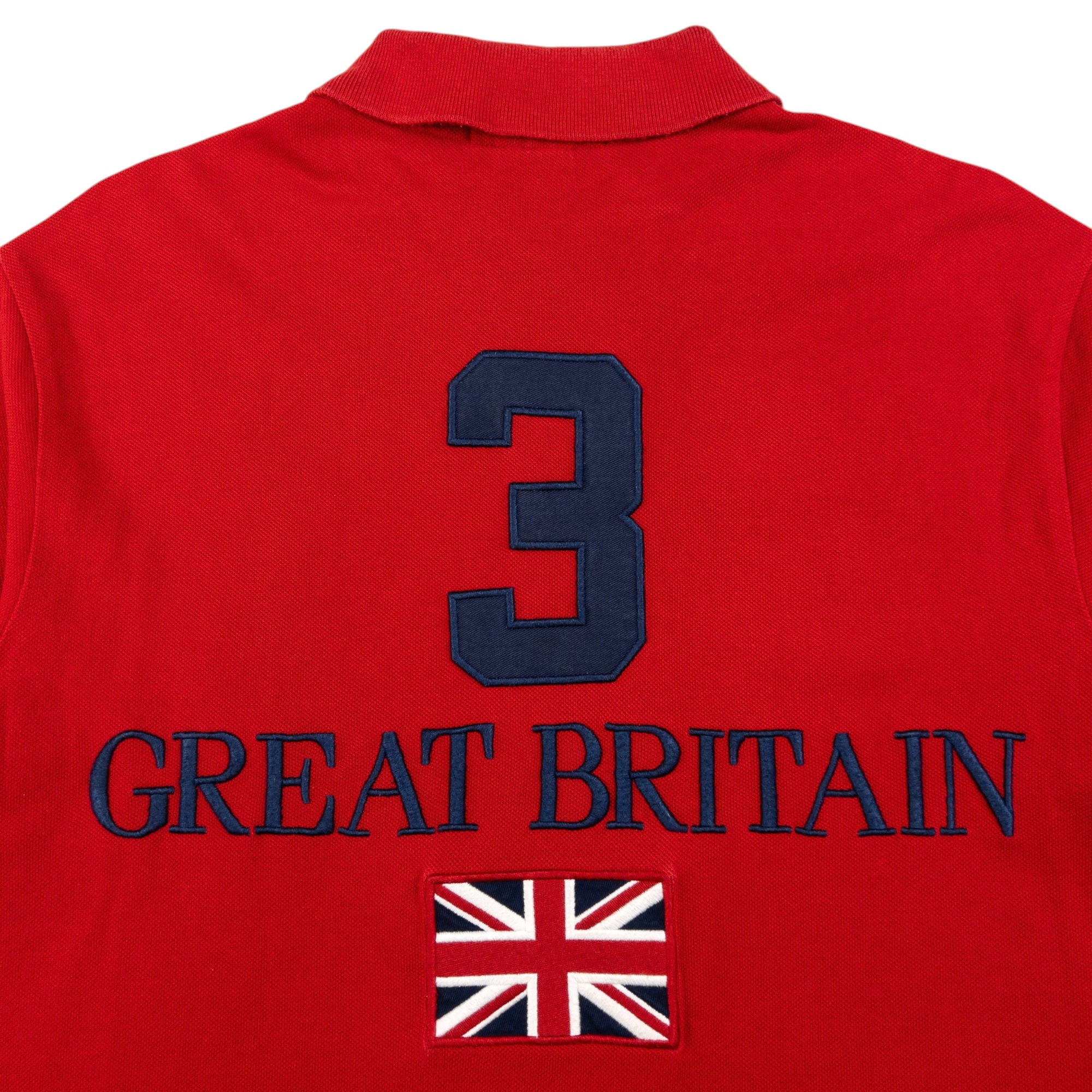 Vintage Polo Ralph Lauren Great Britain Polo Shirt Size M
