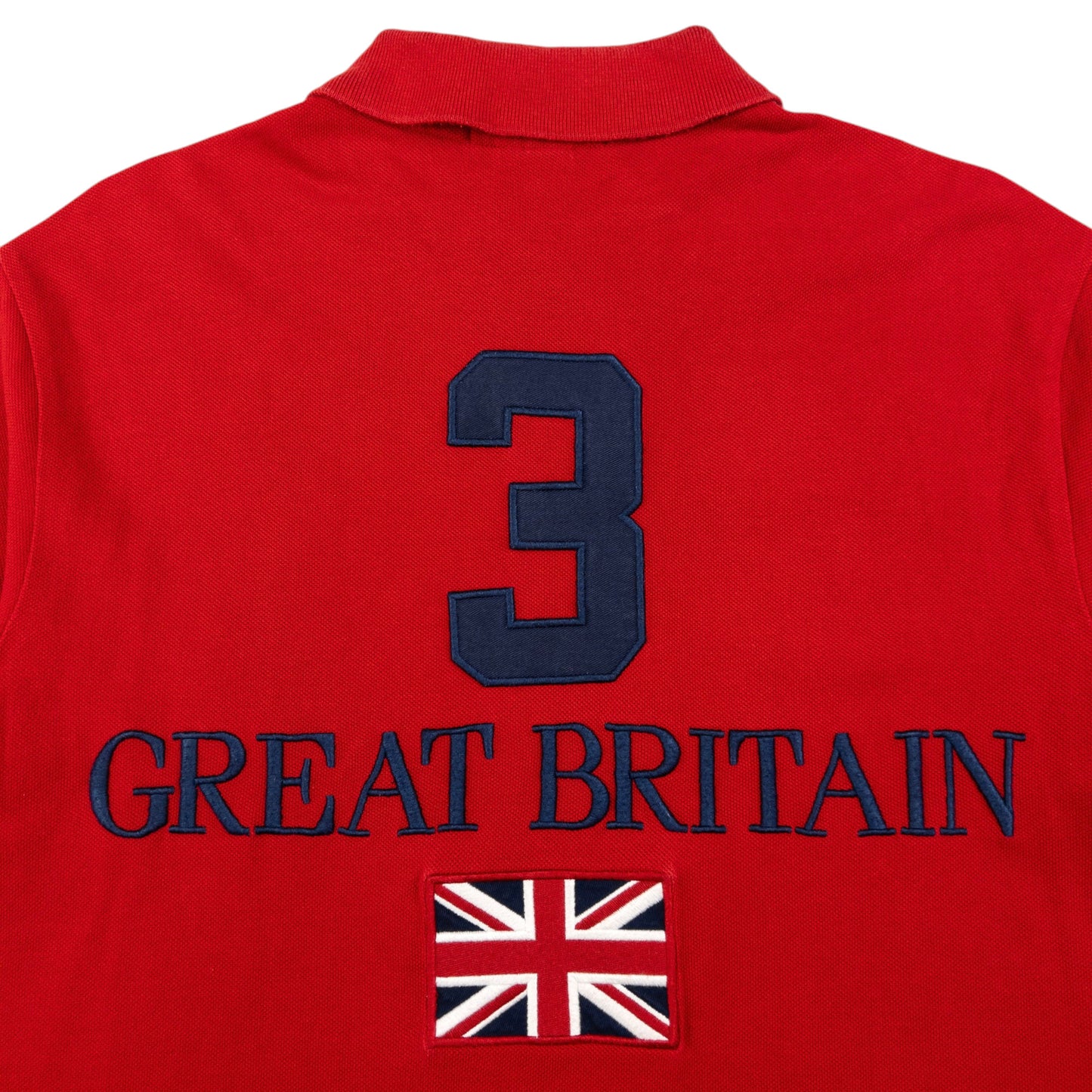 Vintage Polo Ralph Lauren Great Britain Polo Shirt Size M
