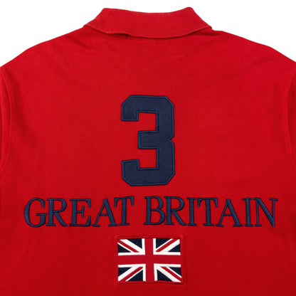 Vintage Polo Ralph Lauren Great Britain Polo Shirt Size M