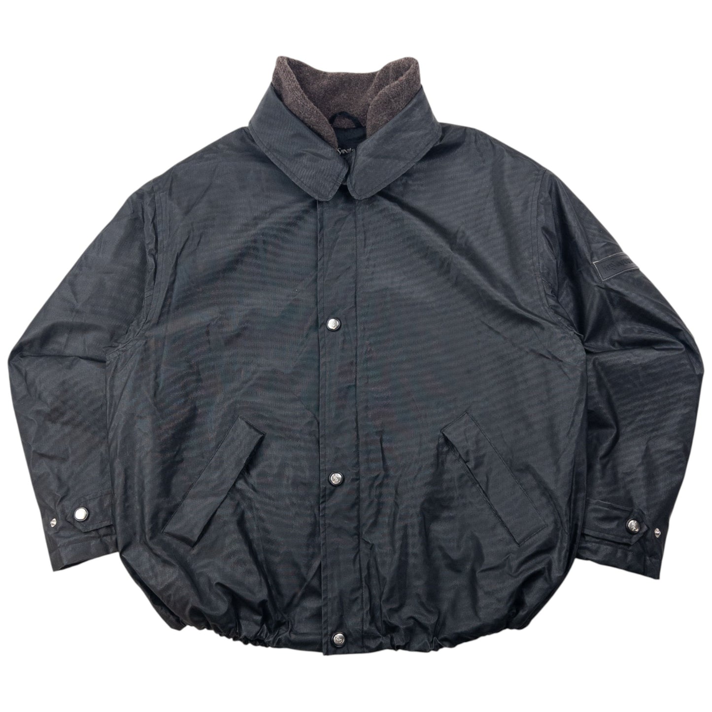 Vintage 90s YSL Yves Saint Laurent Wool Lined Jacket Size XL