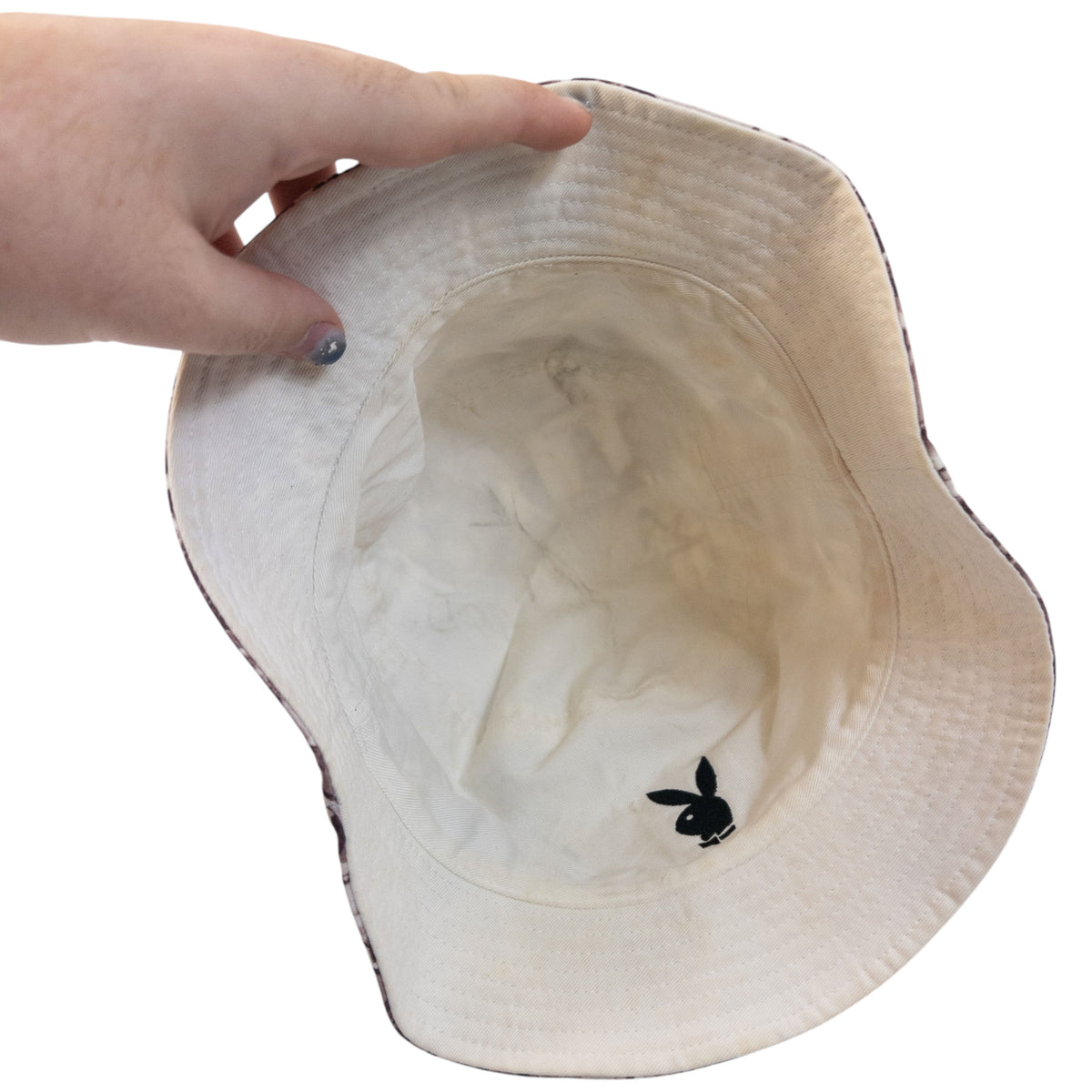 Vintage 90s Playboy Reversible Bucket Hat