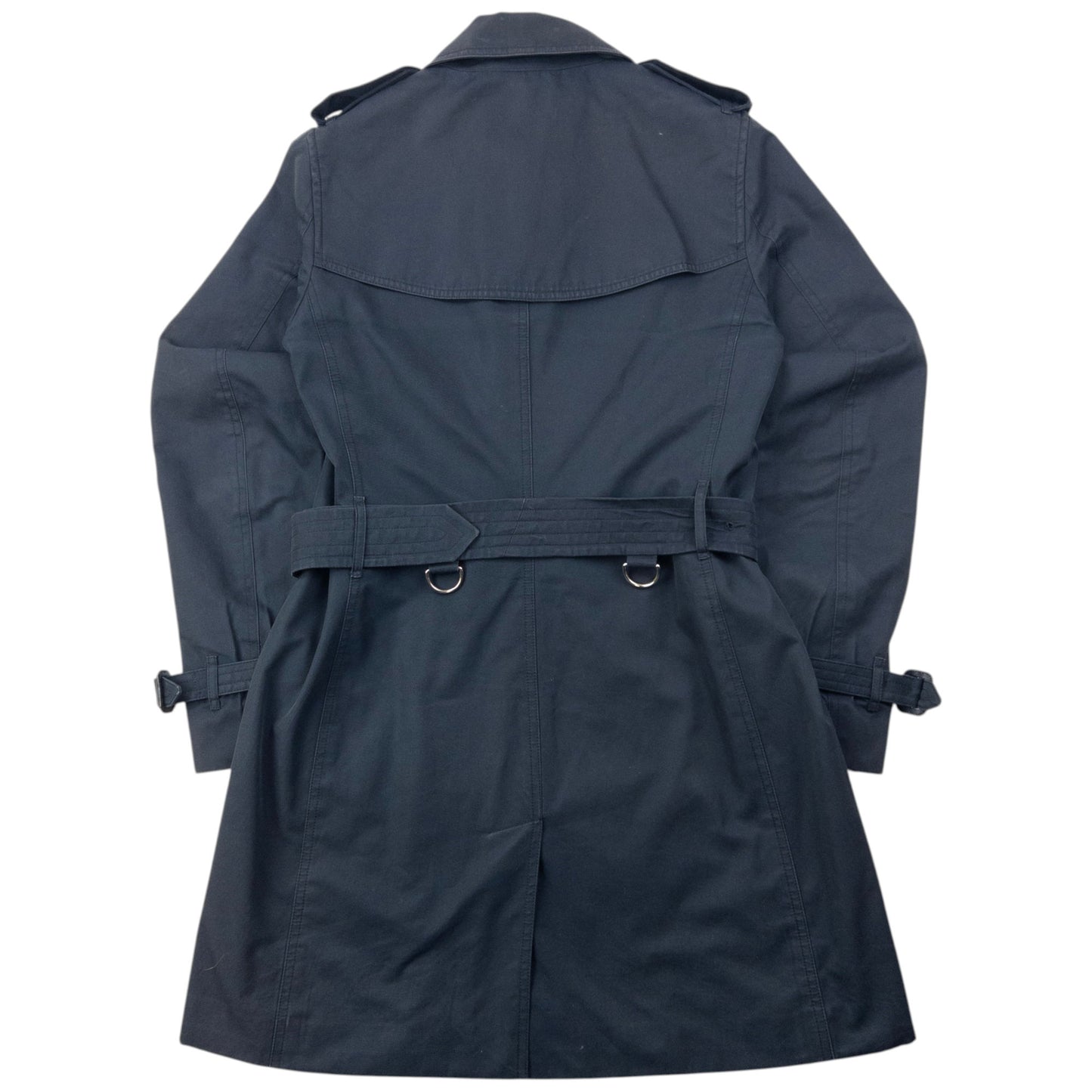 Vintage Burberry Nova Check Lined Trench Jacket Womens Size M