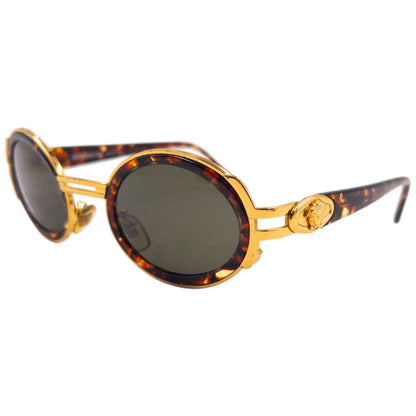 Vintage 90s Gianni Versace Tortoise Shell Sunglasses