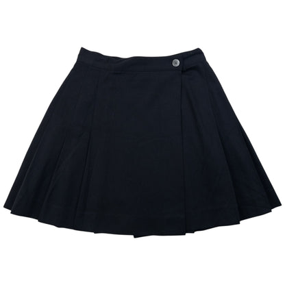 Vintage 90s GAP Pleated Wrap Mini Skirt Womens Size W24