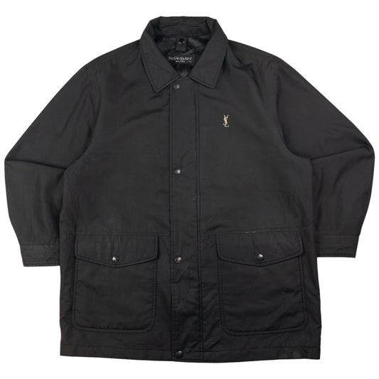 Vintage YSL Yves Saint Laurent Rain Jacket Size L