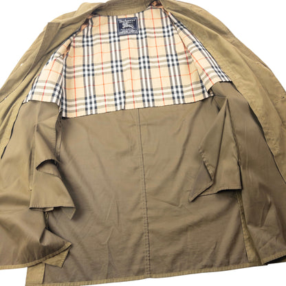 Vintage 80s Burberry Davide Cenci Trench Jacket Size XL