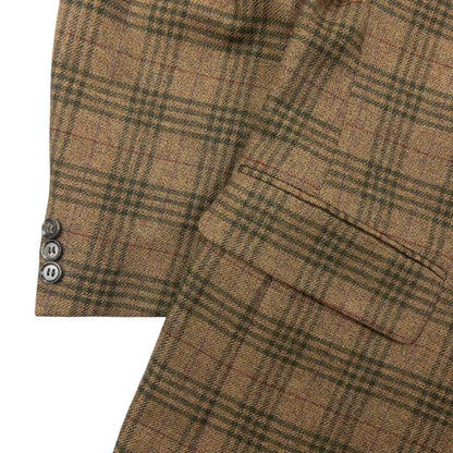 Vintage 2000s Burberry Nova Check Button Up Blazer Jacket Size M