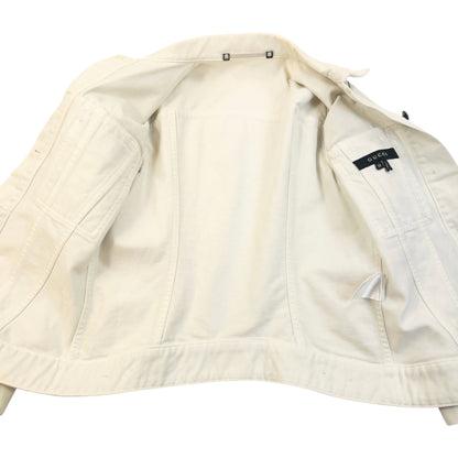 Vintage 2000s Gucci By Tom Ford Button Up Denim Jacket Womens Size XS