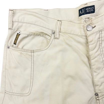 Vintage Armani Jeans Lightweight Trousers Size W37