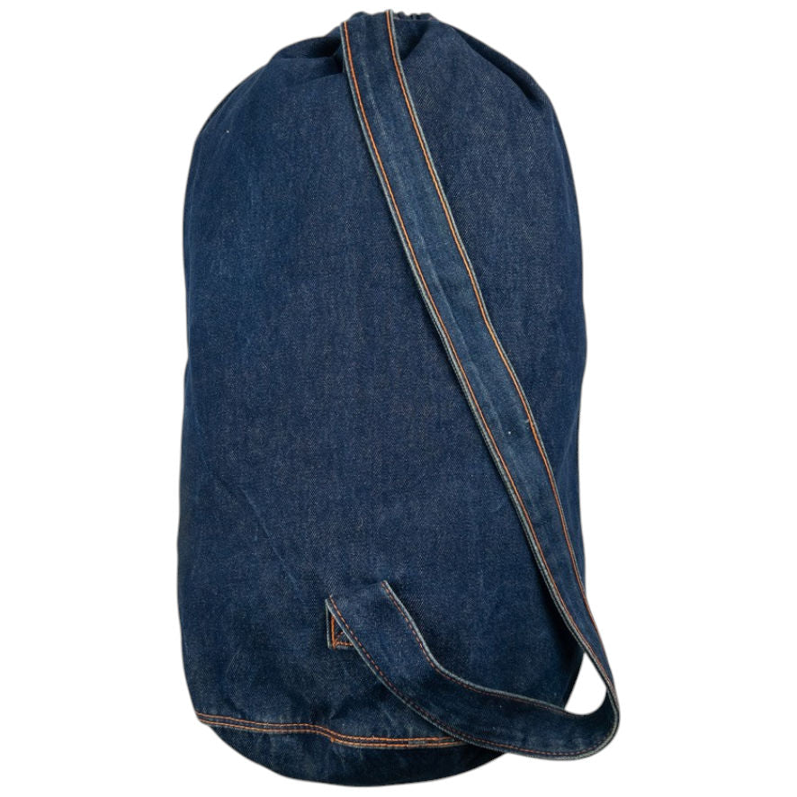 Vintage Evisu Gull Japanese Denim Crossbody Duffel Bag