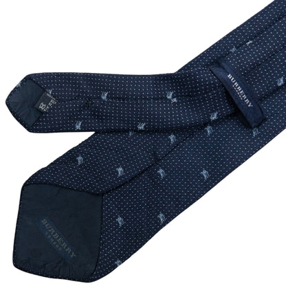 Vintage 2000s Burberry Monogram Silk Tie