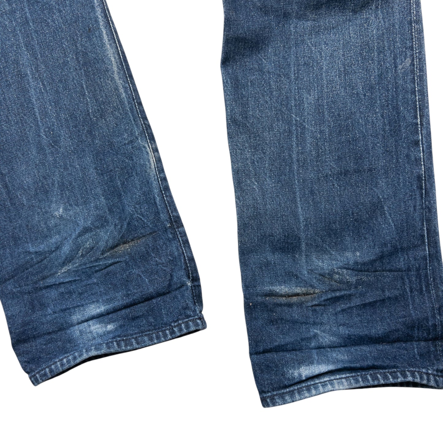 Vintage 2000s Evisu Embossed Double Gull Japanese Denim Jeans Size W30