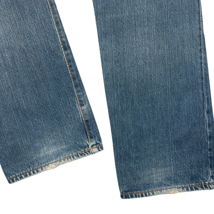 Vintage 2000s Evisu Double Dragon Gull Japanese Denim Jeans Size W31
