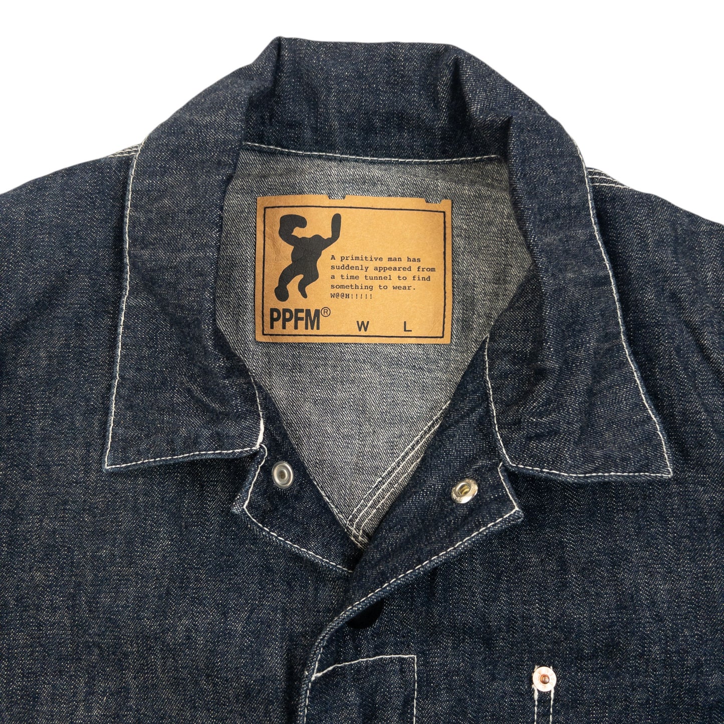 Vintage 2000s PPFM Lightweight Denim Jacket Size M