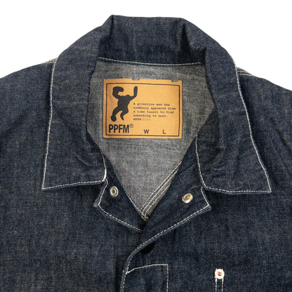 Vintage 2000s PPFM Lightweight Denim Jacket Size M