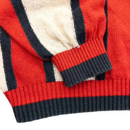 Vintage 90s Valentino Striped Jumper Size M