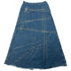 Vintage 90s Hysteric Glamour Embroidered Denim Skirt Womens Size W27