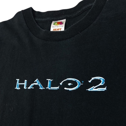 Vintage HALO 2 XBOX Graphic T Shirt Size XL