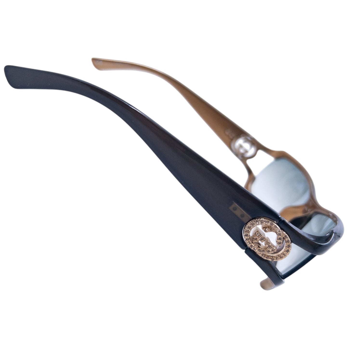 Vintage 2000s Gucci By Tom Ford Diamonte Sunglasses