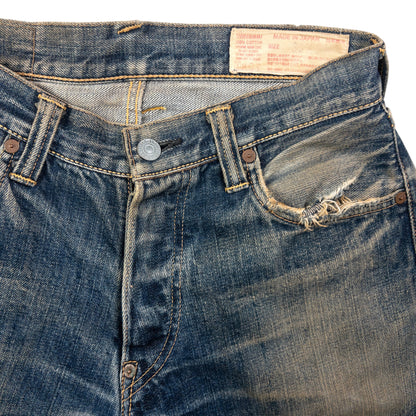 Vintage Evisu Gull Symbol Japanese Denim Jeans Size W27