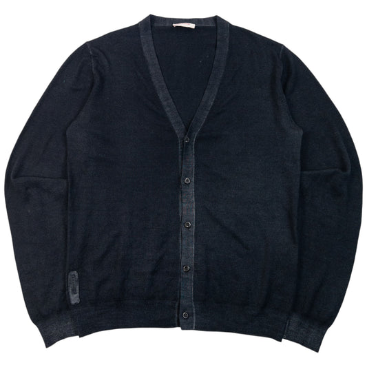 Vintage 2010 Prada Sport Lightweight Wool Cardigan Size M