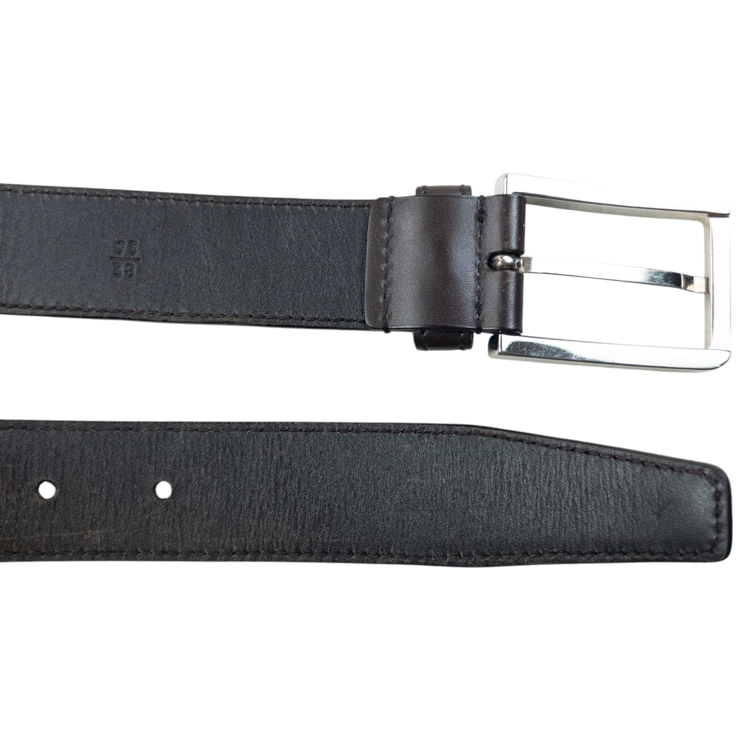 Vintage 2000s Prada Leather Belt Size XL