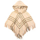 Vintage 2000s Burberry Nova Check Tassel Trim Poncho