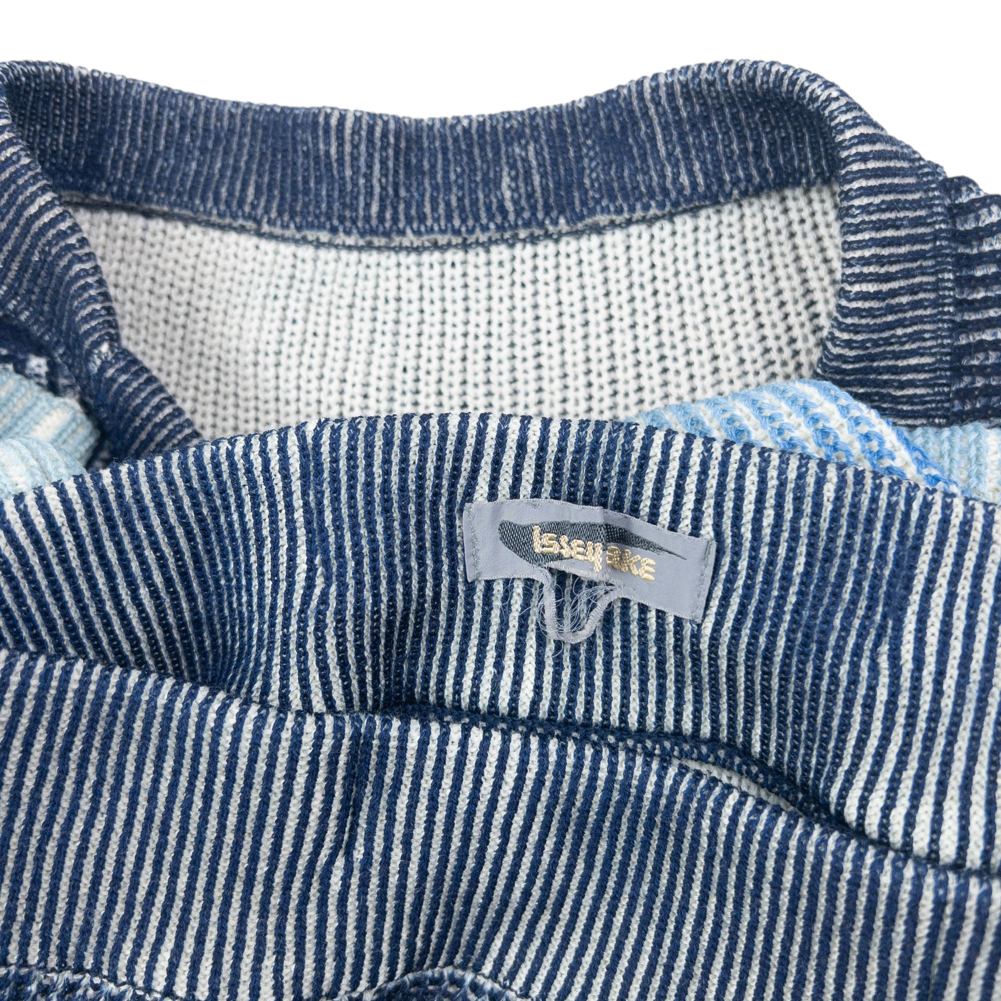 Vintage 80s Issey Miyake Gradient Knit Top & Skirt Set Womens Size M