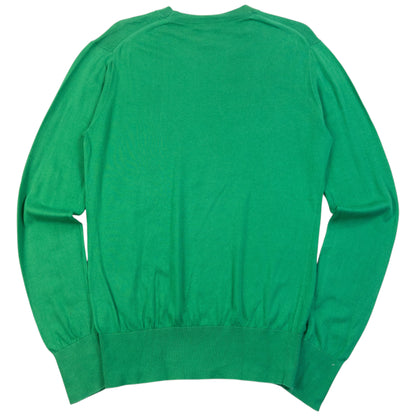 Vintage 2000s Burberry Brit Jumper in green (cotton), photo 2