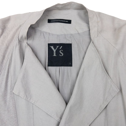Vintage 2000s Yohji Yamamoto Lightweight Trench Jacket Size XL