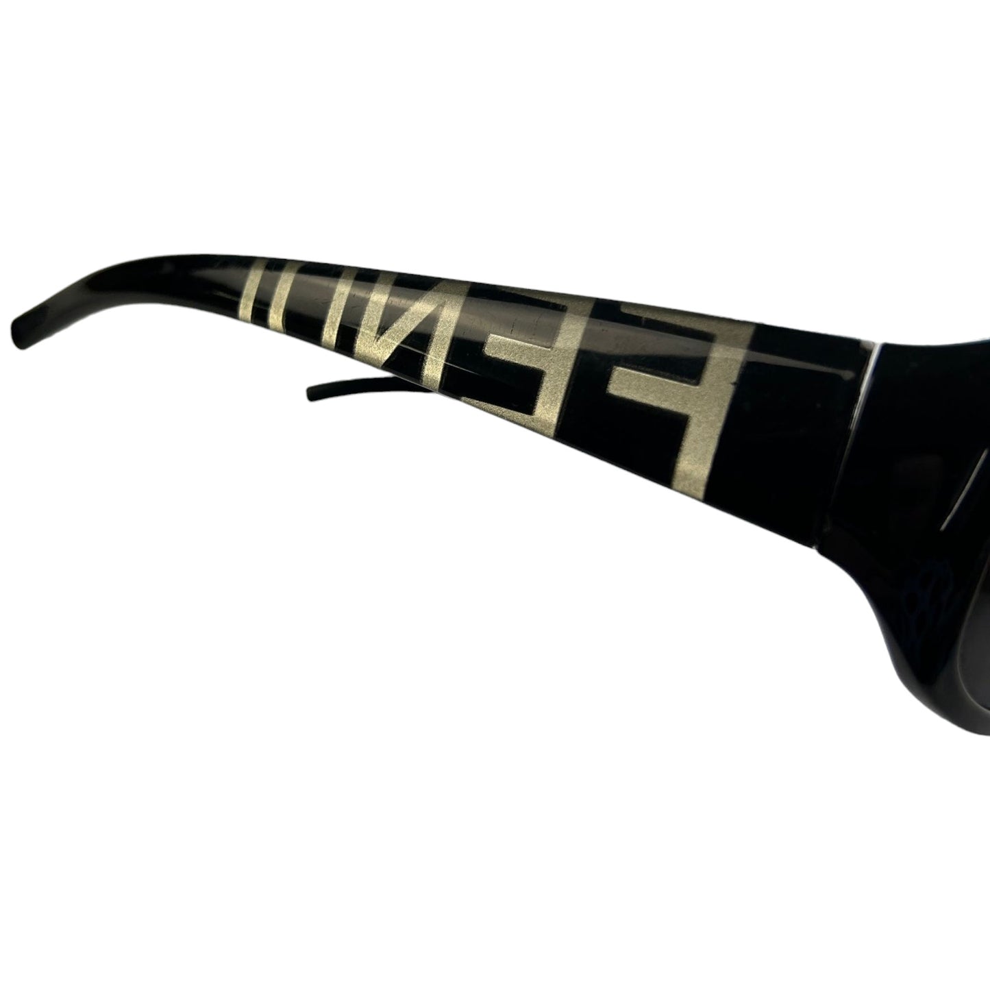 Vintage Fendi Black Monogram Sunglasses