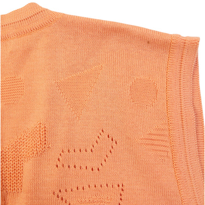 Vintage 90s Balenciaga Golf Button Up Sweater Vest Womens Size M