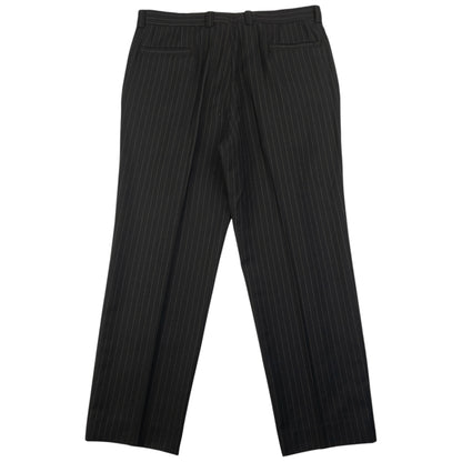 Vintage 2000s Versace Classic V2 Pinstripe Jacket & Trousers Suit Set Size XL
