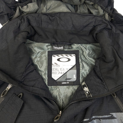 Vintage 2000s Oakley Zip Up Snowboarding Jacket Size XL