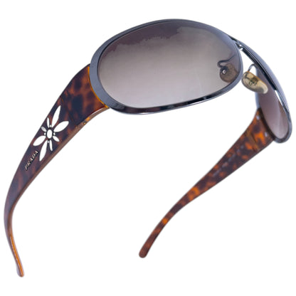 Vintage Prada FlowerTortoise Shell Sunglasses