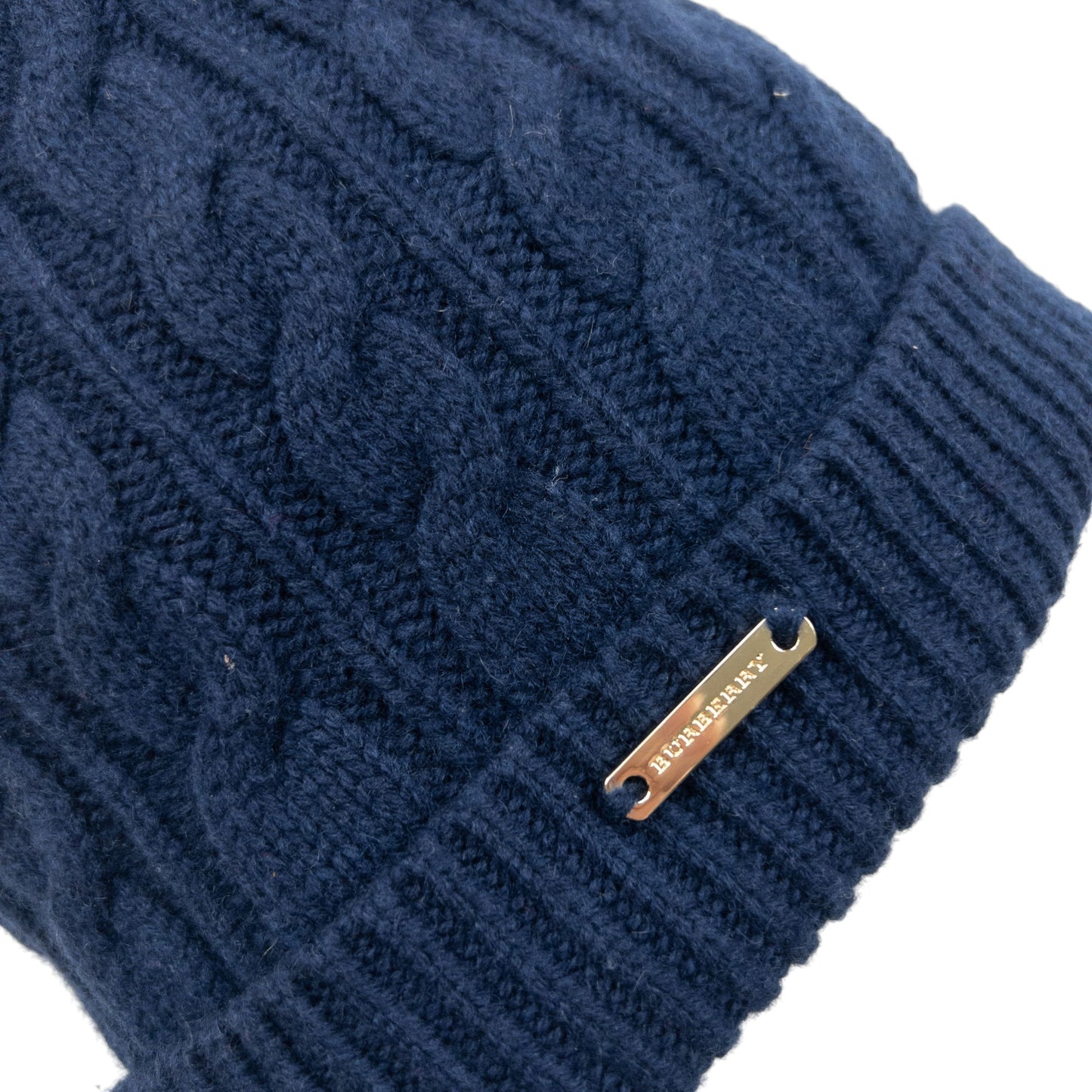 Burberry Knit Bobble Hat