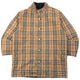 Vintage 90s Burberry Nova Check Quilted Reversible Jacket Size M