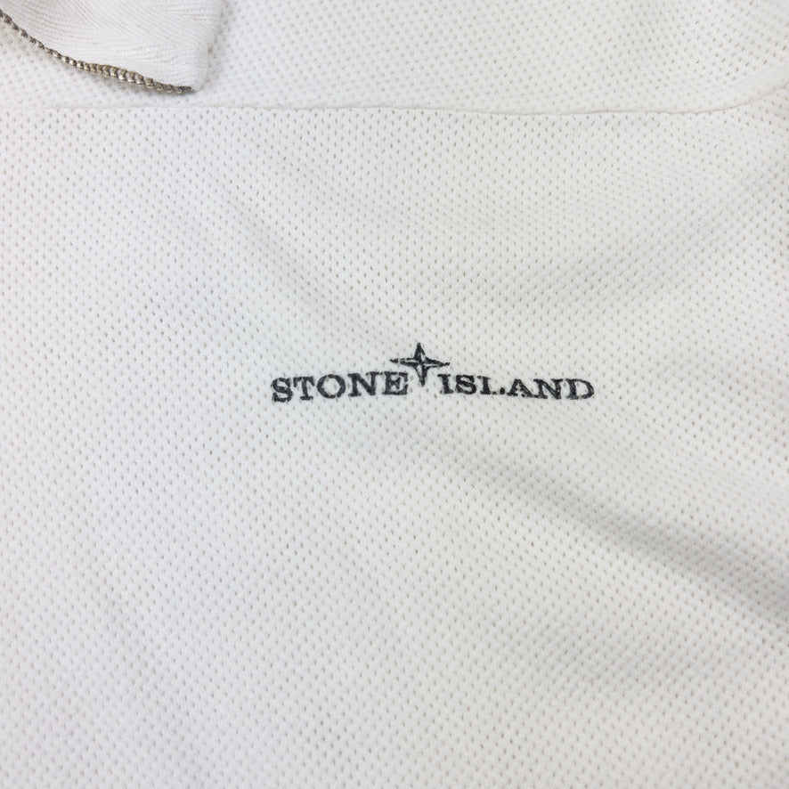 Vintage Stone Island Q Zip Jumper Size L