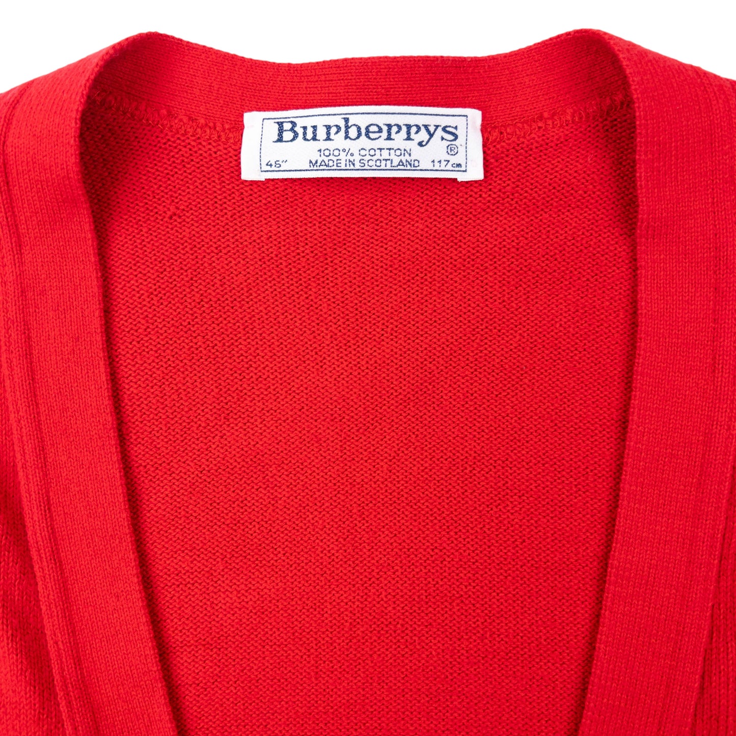 Vintage 90s Burberry Button Up Cardigan Size XL