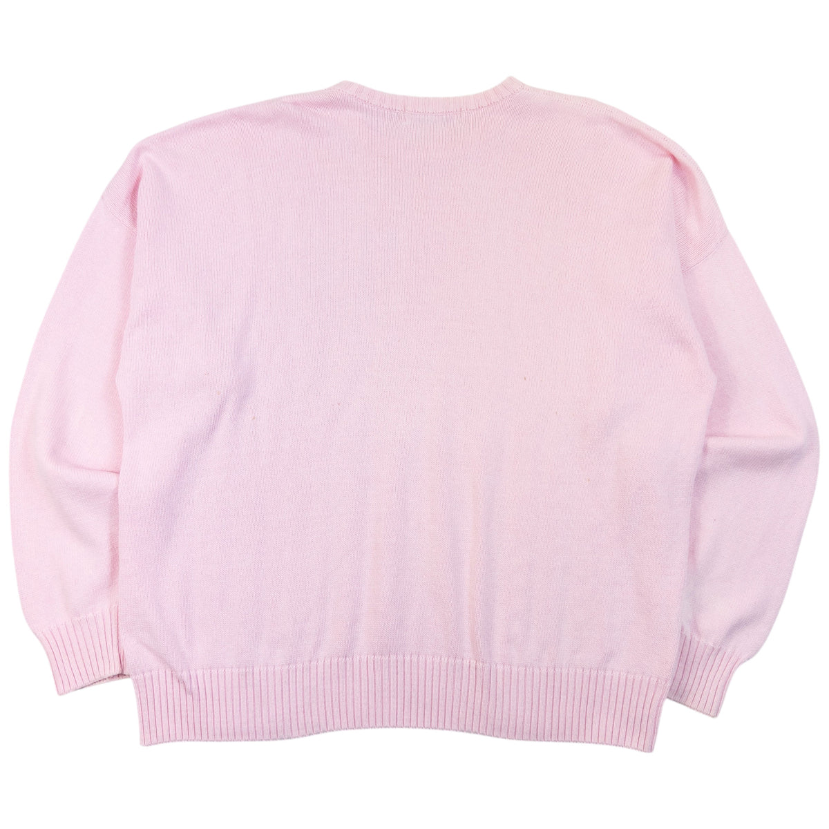Vintage 90s Burberry Knit Jumper in pink (cotton), photo 2
