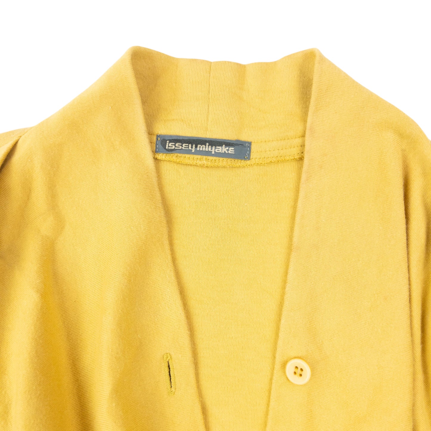Vintage 80s Issey Miyake Button Draped Jumper Womens Size M